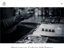 Tablet Screenshot of collegehilltattoo.com